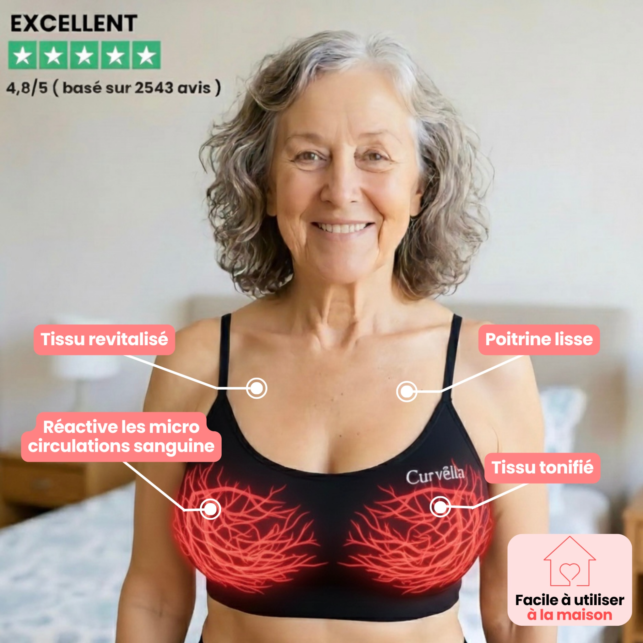Brassière Massante Curvélla™