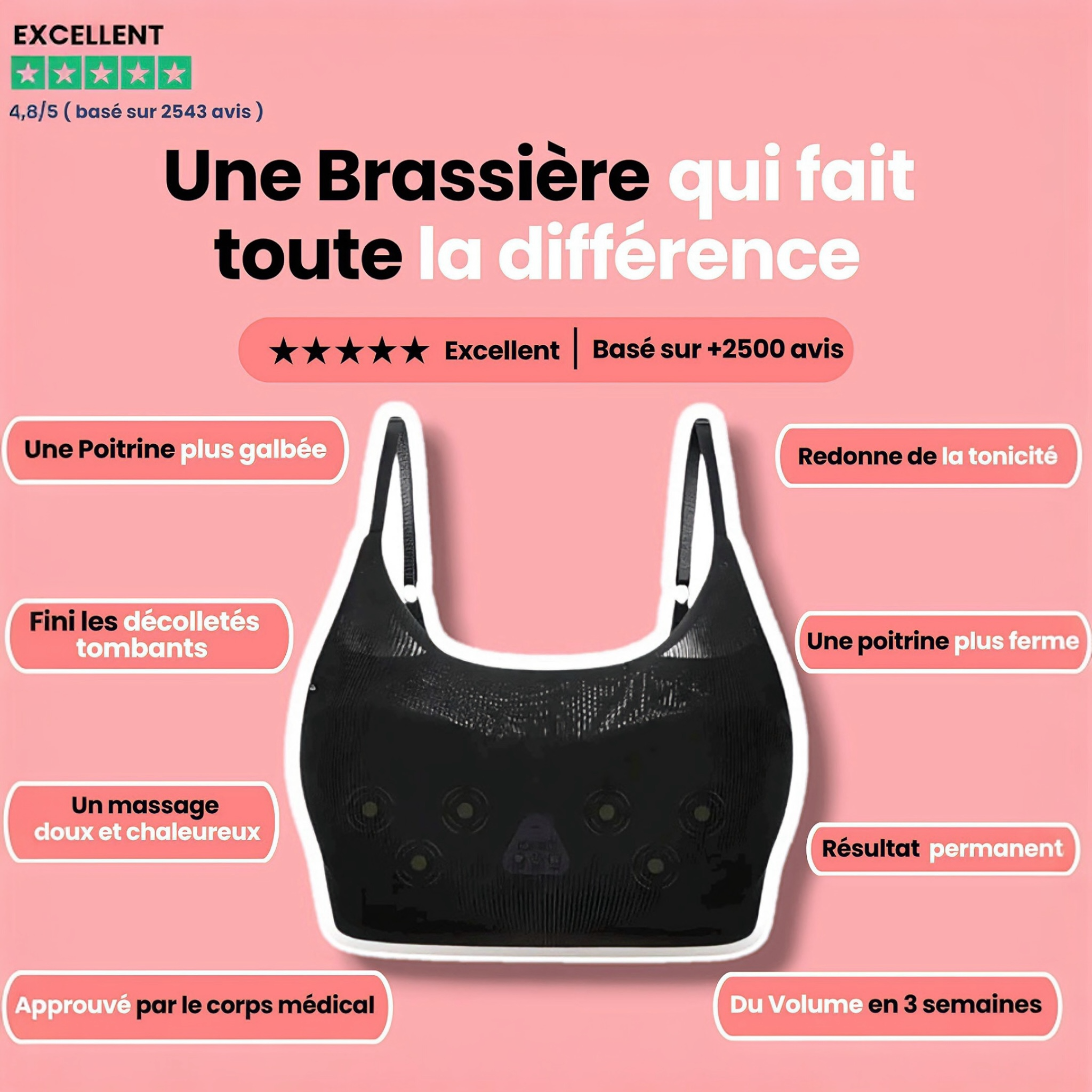 Brassière Massante Curvélla™