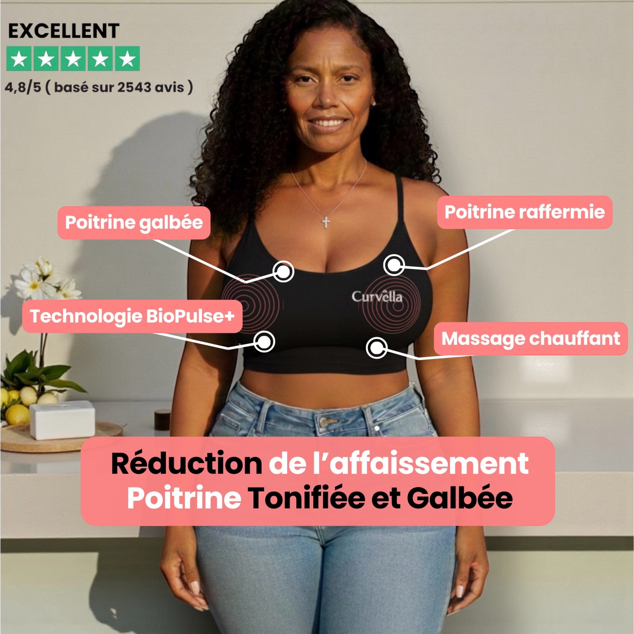 Brassière Massante Curvélla™