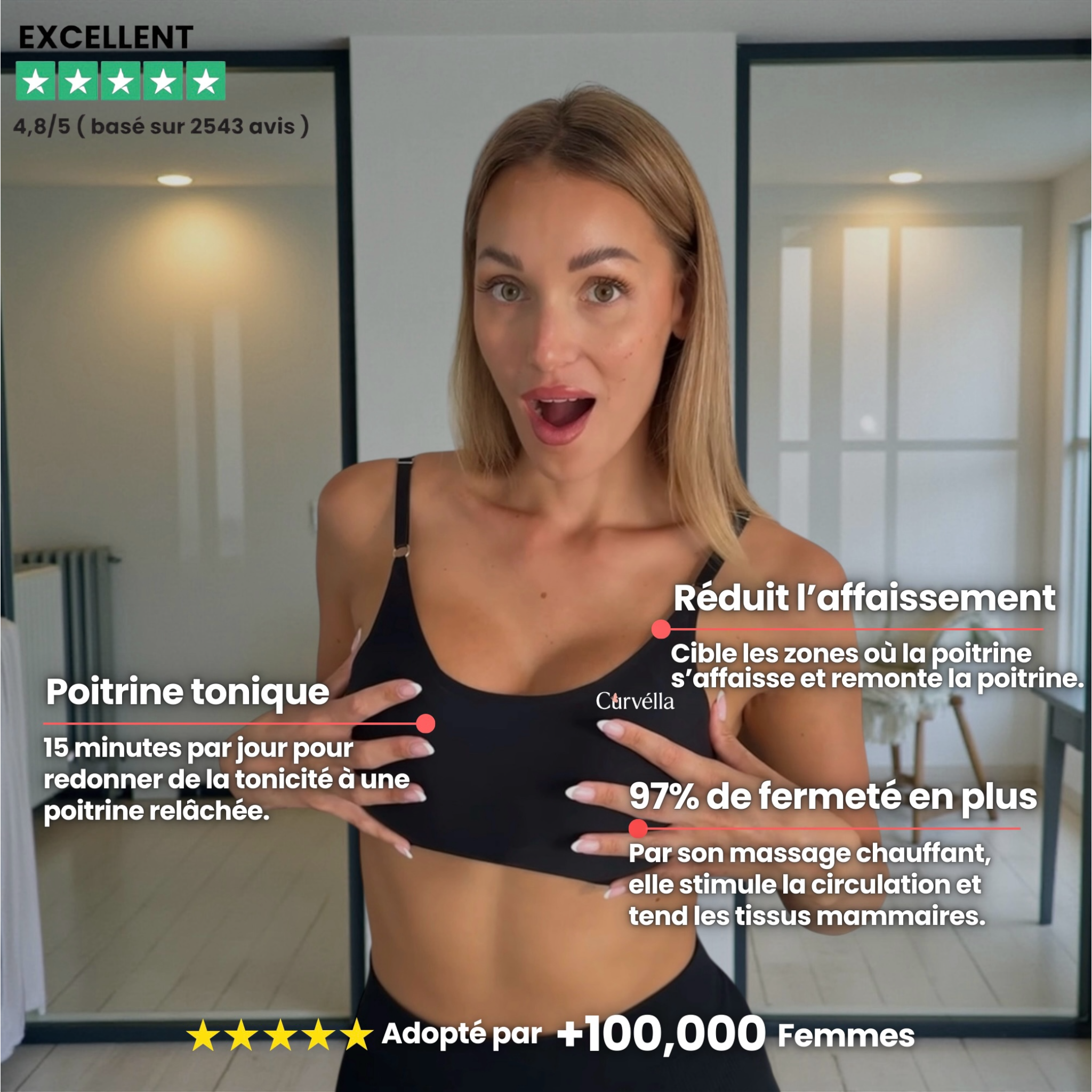 Brassière Massante Curvélla™