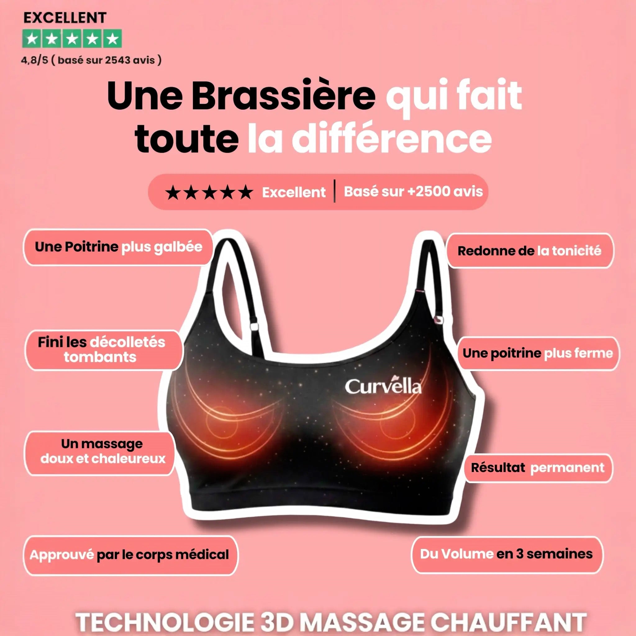 Brassière Massante Curvélla™